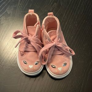 GAP pink toddler sneakers